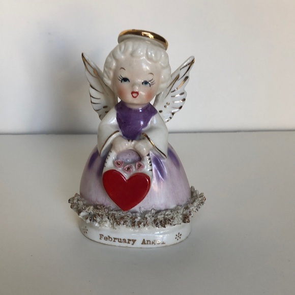 Accents Vintage Rare Valentine Angel Figurine Poshmark